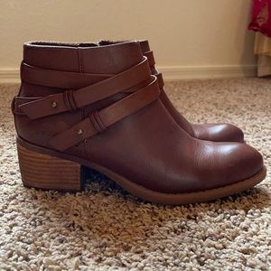 Brown Ankle Booties